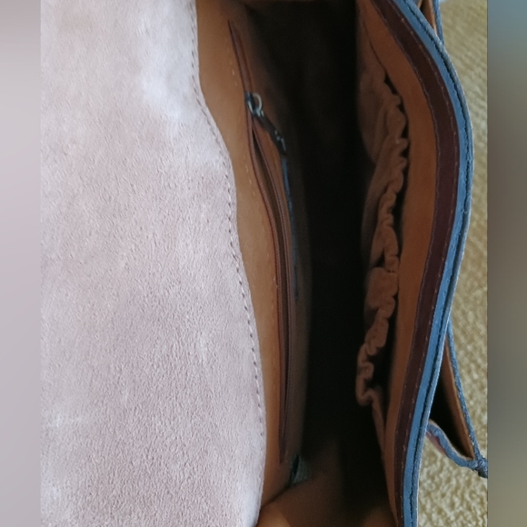 Patricia Nash Leather Crossbody Golden Rustic Forest - Picture 3 of 8